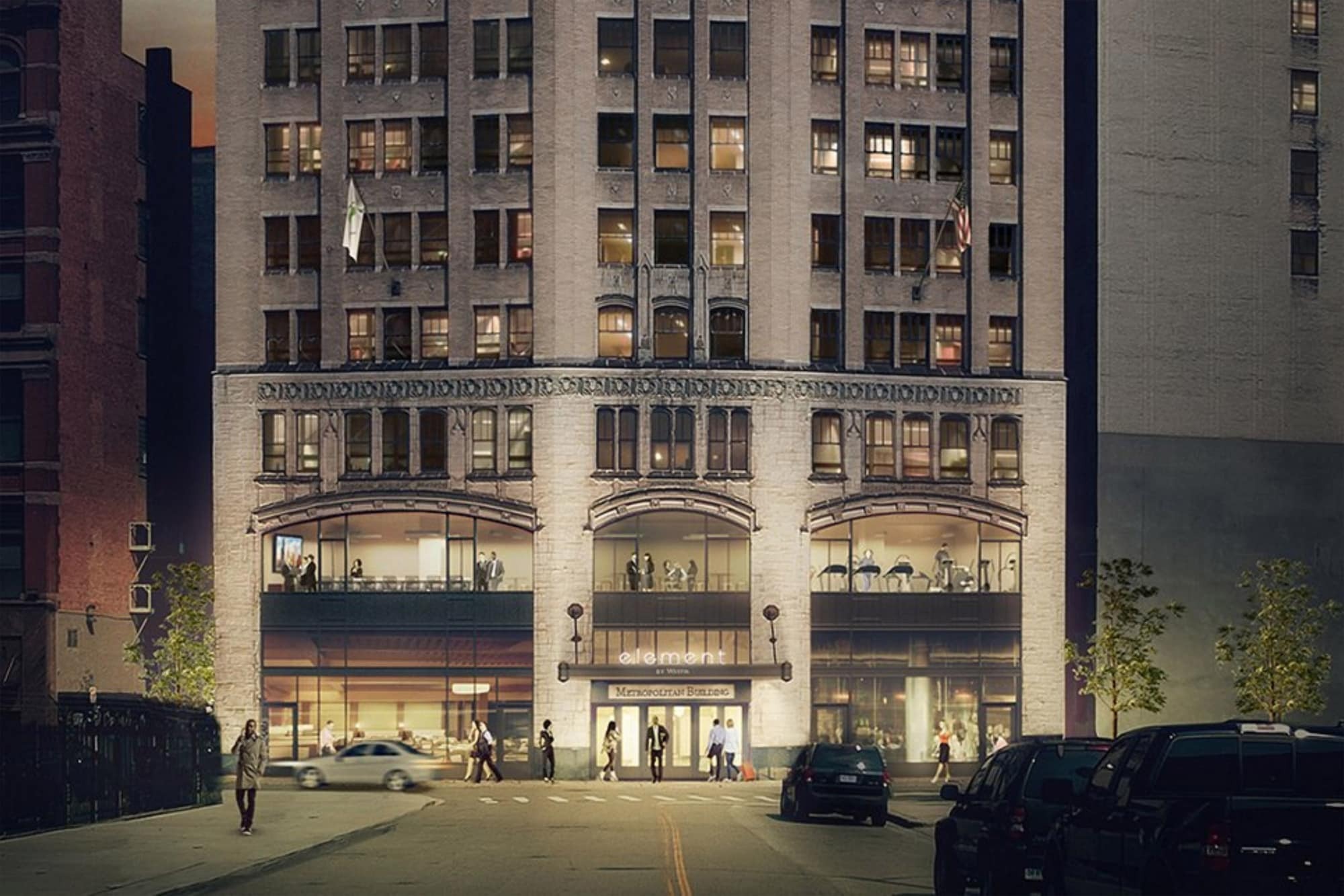 Element Detroit At The Metropolitan Hotel Exterior foto